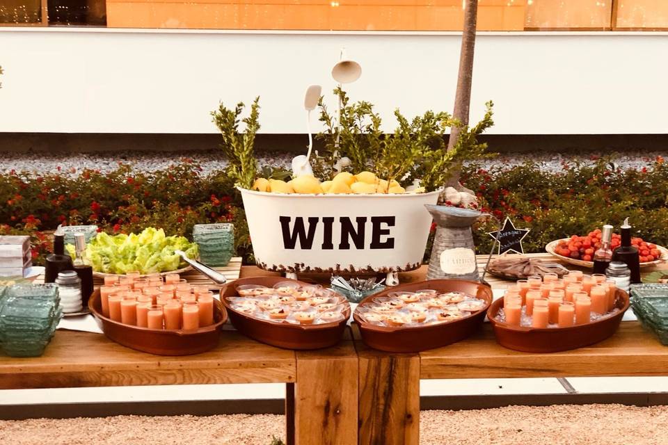 Catering finca privada