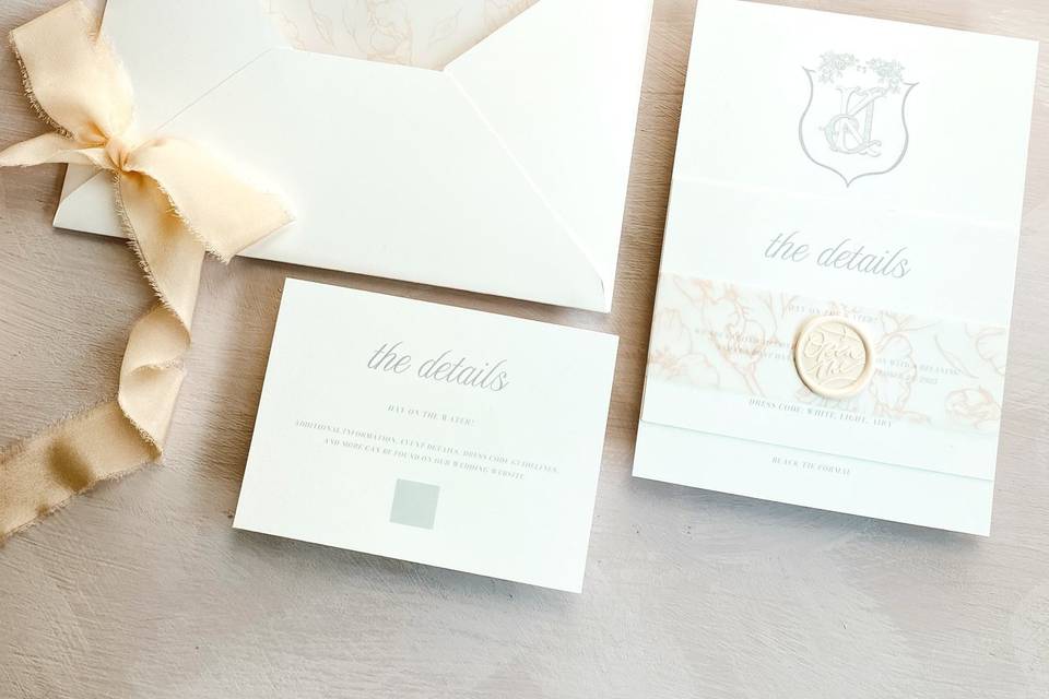 Conjunto de invitaciones