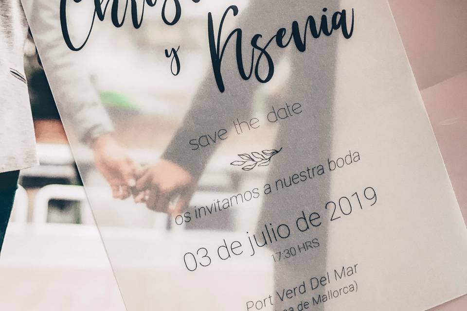 Invitaciones de boda