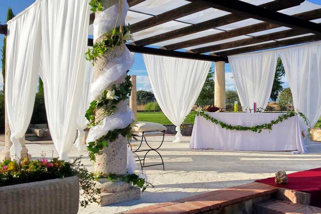 Elige centros de mesa con mucho estilo para tu boda - Finca La Alcudia