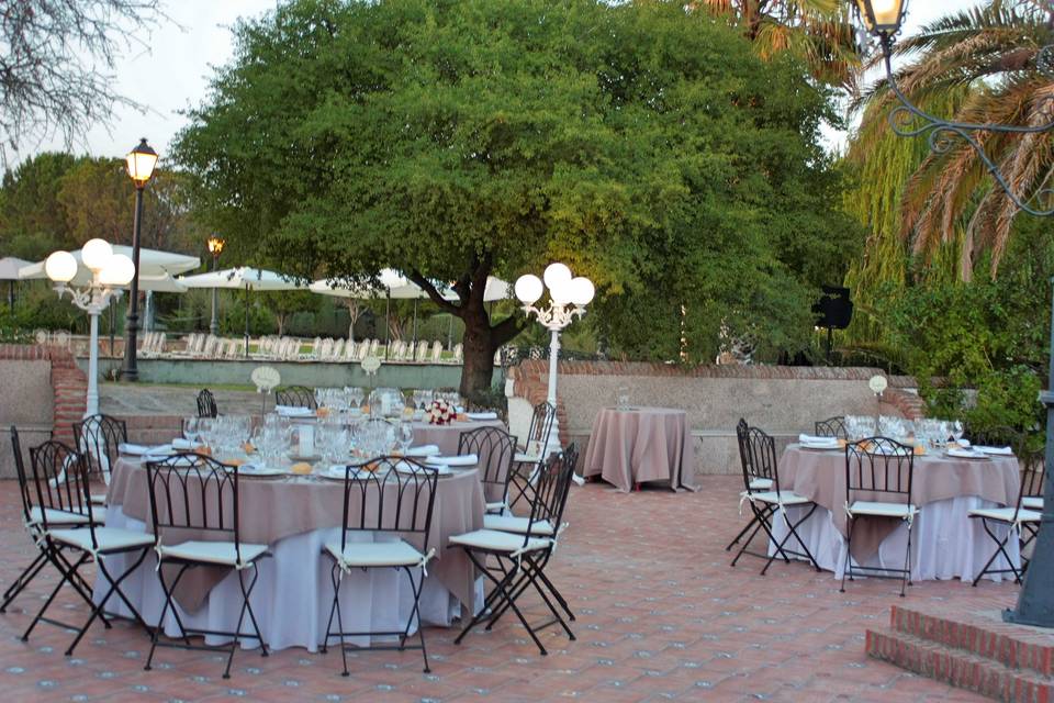 Banquete terraza