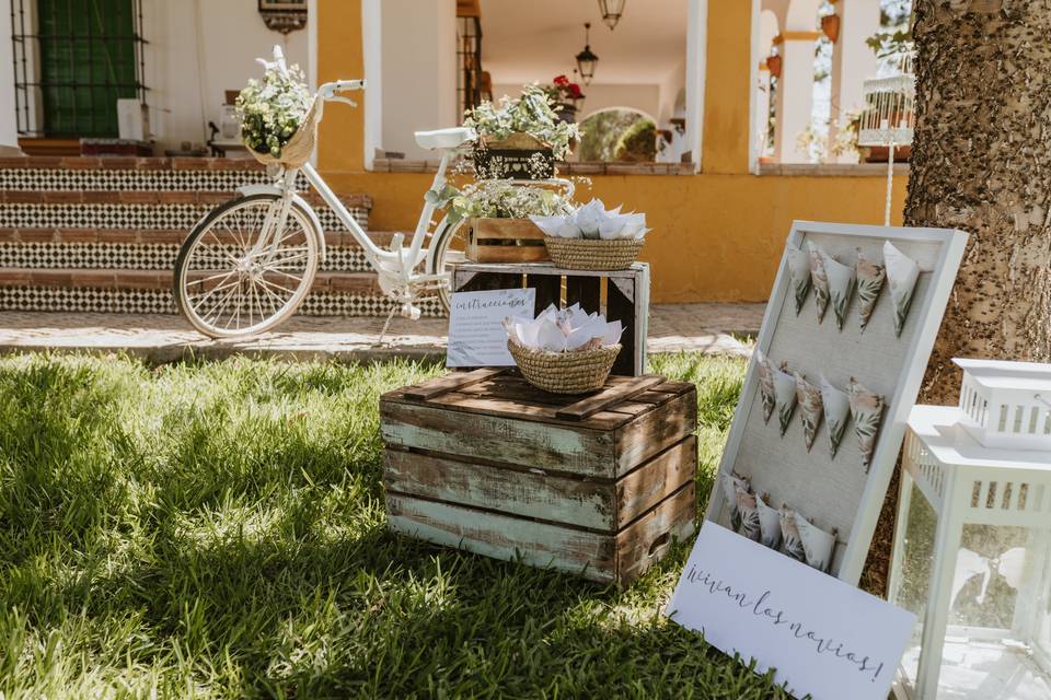 Decoración de boda