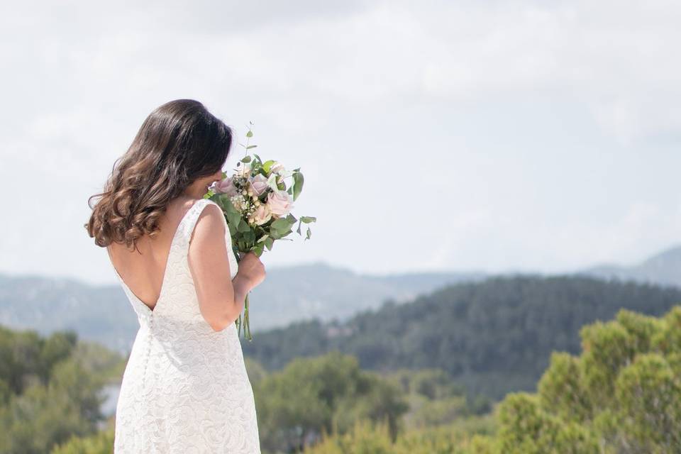 Preparativos de la novia