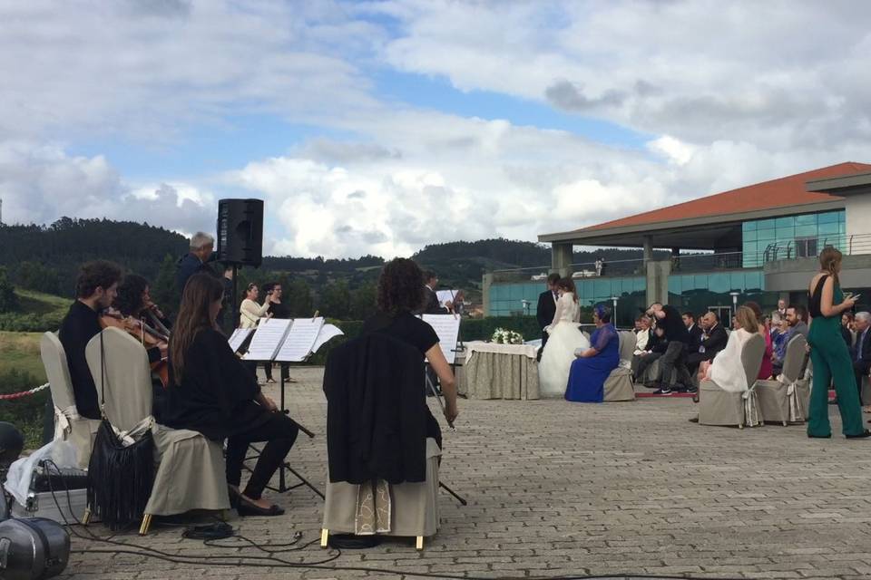 Ceremonia civil en Magdalena