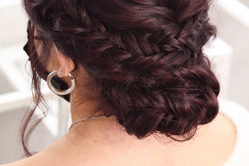 Recogidos con trenza