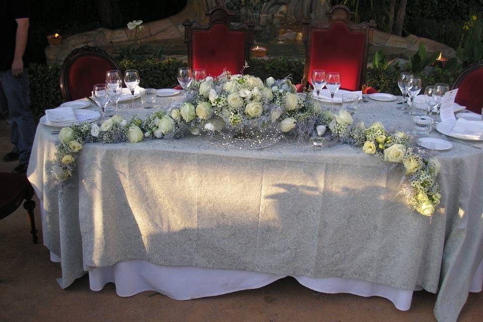 Mesa de novios