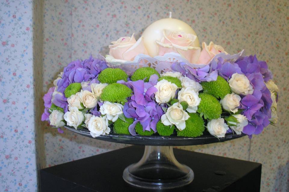 Tarta floral