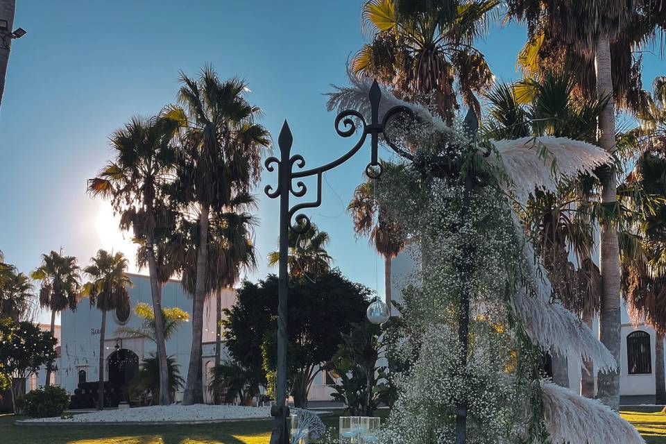 Zona de jardín