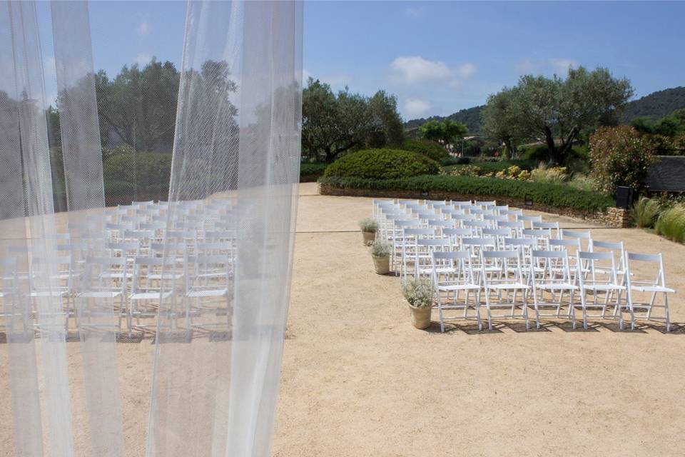 Ceremonia al aire libre