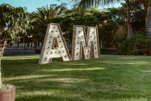 Letras gigantes