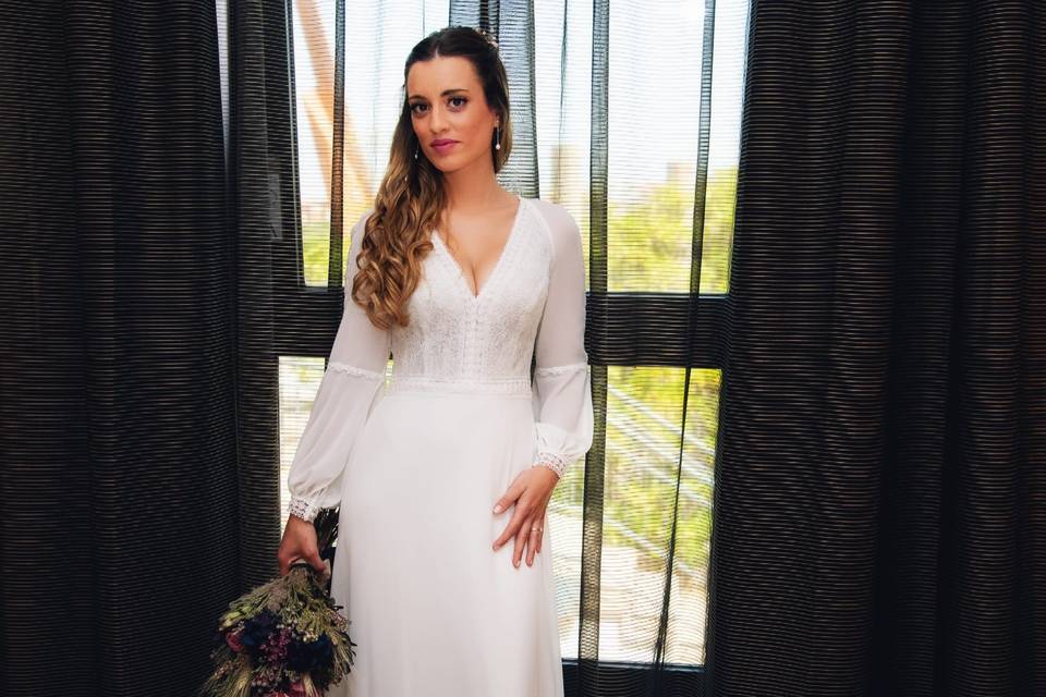 Novia elegante