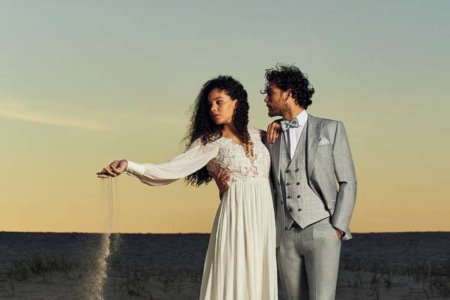 Traje lino.