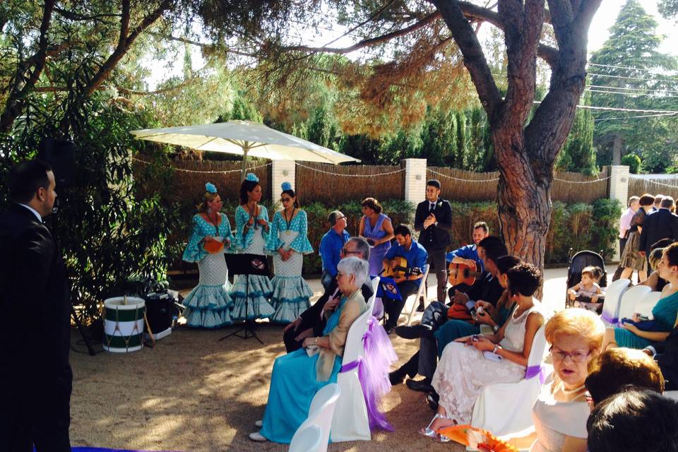 Coro en boda civil