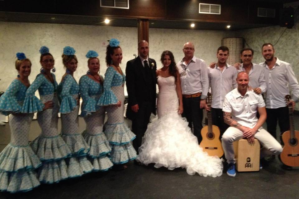 Coro amenizar el banquete