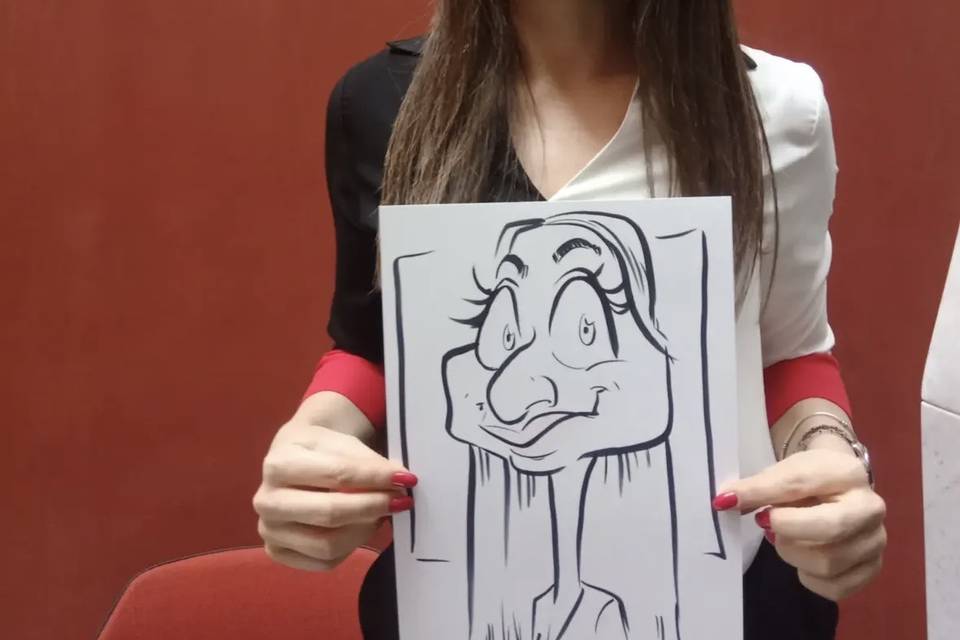 Caricatura en vivo