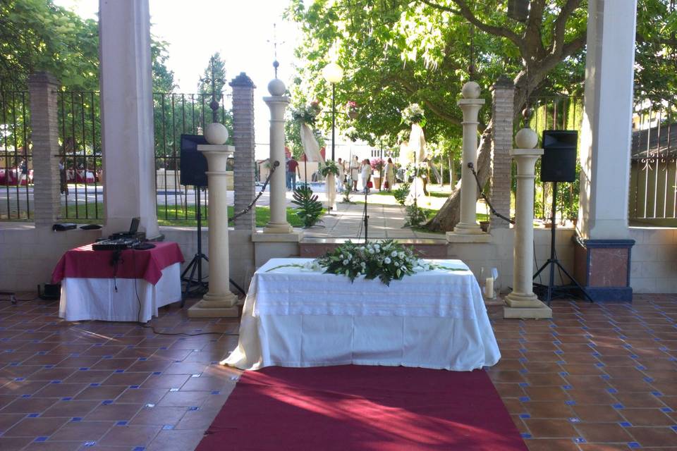 Luz y sonido para vuestra boda