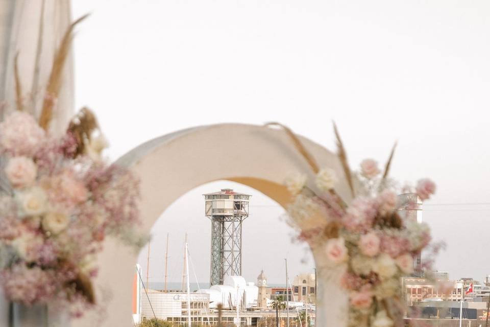 Arco decorado