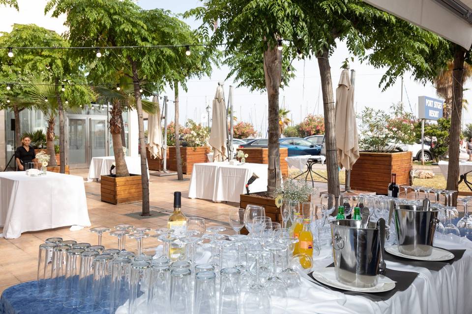 Terraza aperitivo