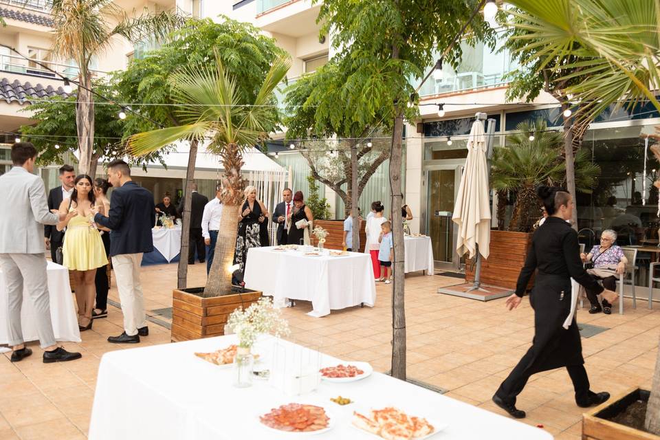 Terraza para el aperitivo