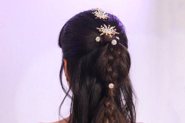 Bubble Ponytail con joyas