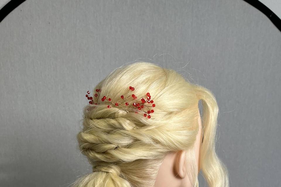 Coleta con twist