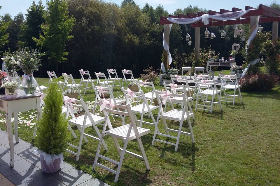 Ceremonias en el jardín