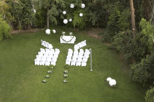 Ceremonia y mesas cóctel