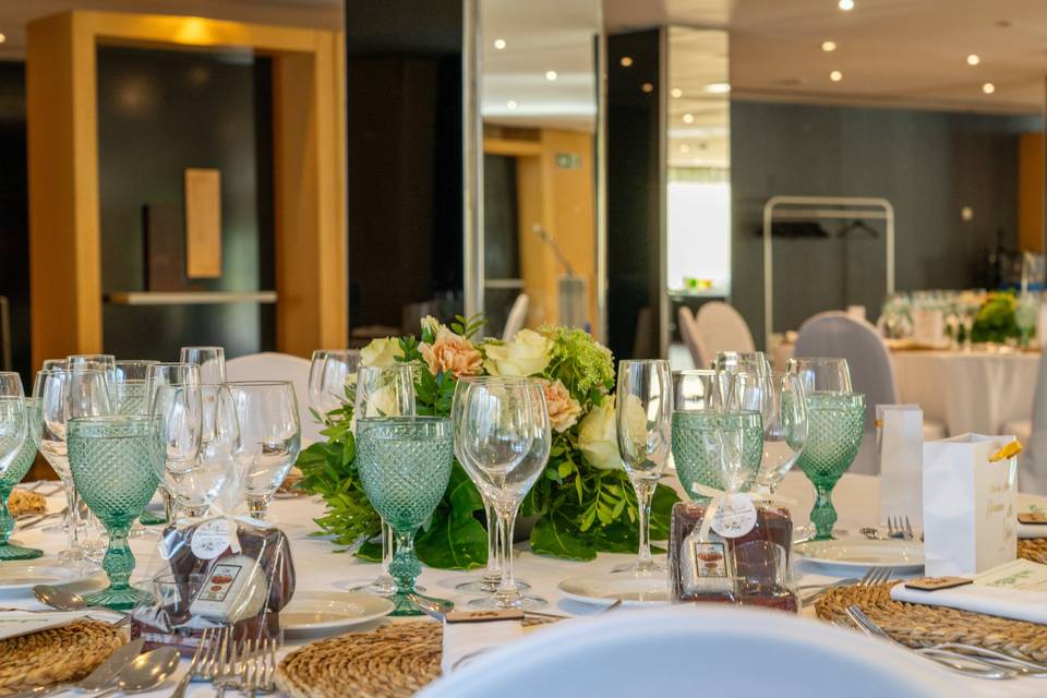Detalle mesa Banquetes