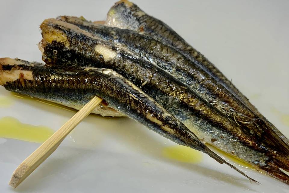 Parrilada de sardinas