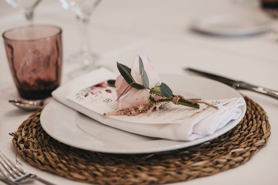 Detalle de boda