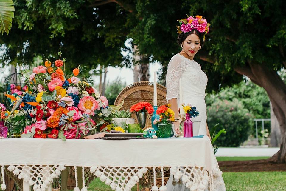 Detalle banquete