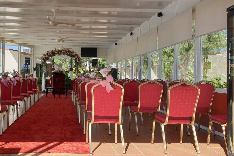 Ceremonia Civil Salón Piscina