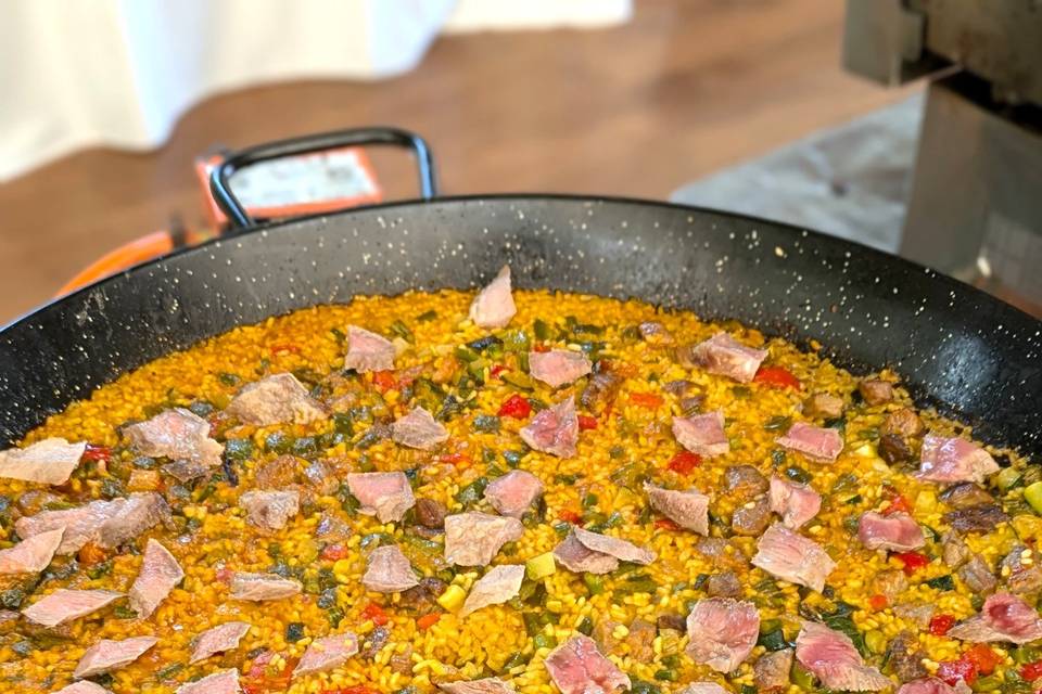 Arroz de secreto ibérico