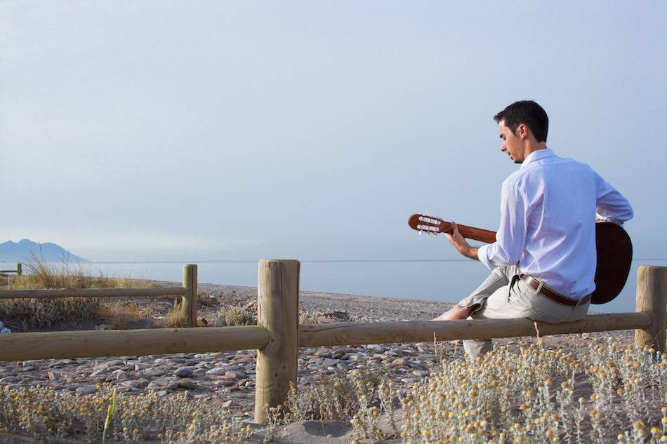 Carlos en Cabo de Gata