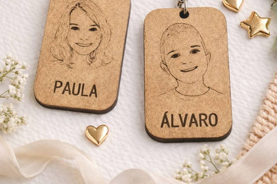 Llaveros personalizados