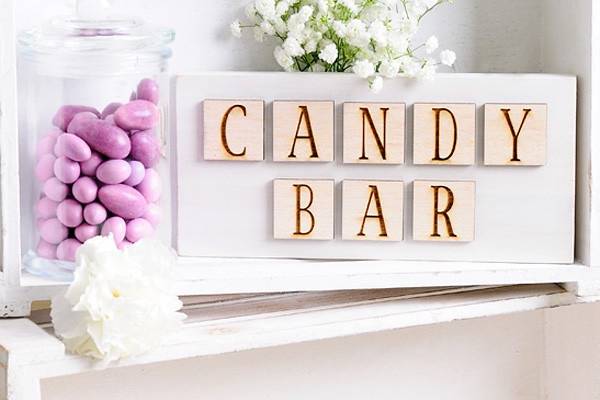 Cómo personalizar un Candy Bar • Beautiful Blue Brides
