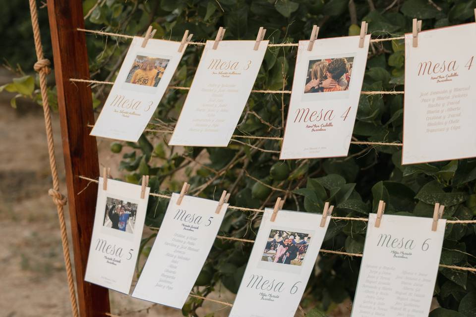 Seating plan personalizado