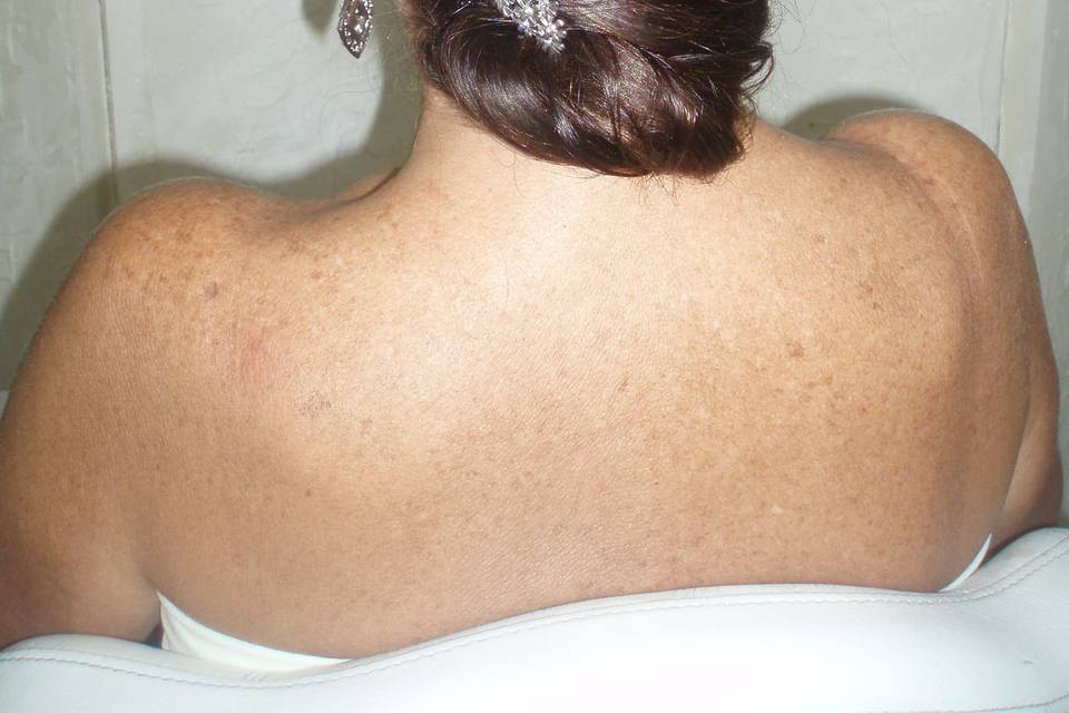 Recogido, detalles de trenzas