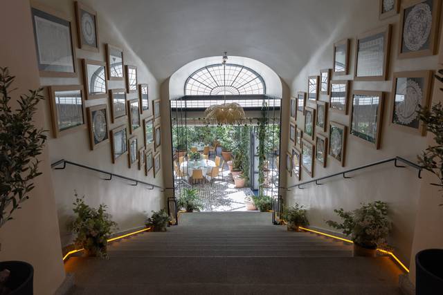 Escaleras a Patio
