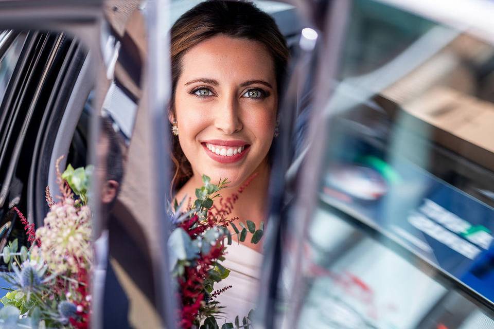 La llegada de la novia