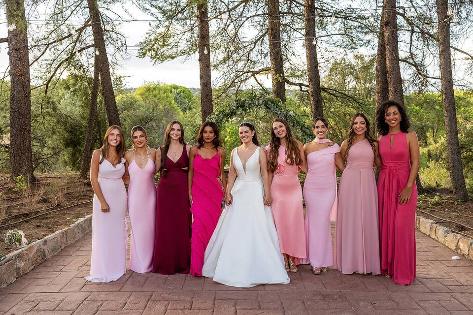 Wedding team ready