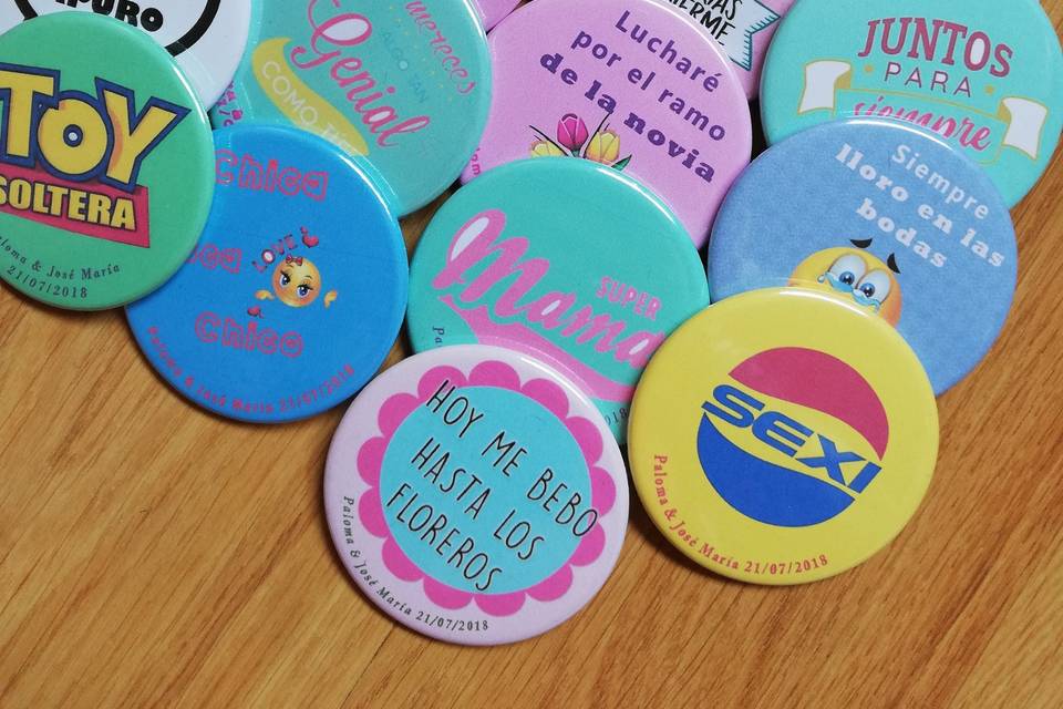 Chapas personalizadas