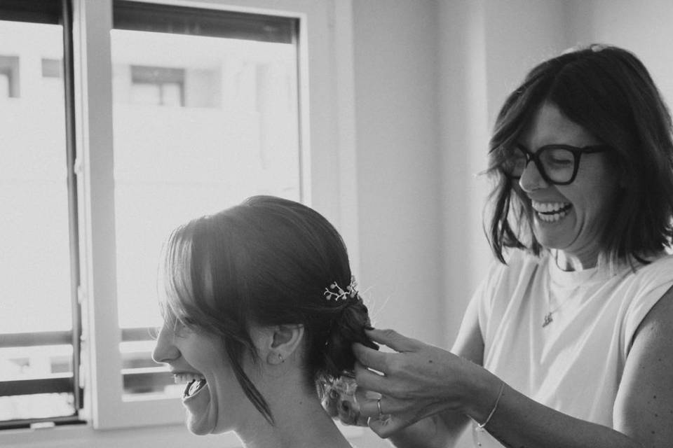 La mañana de la boda