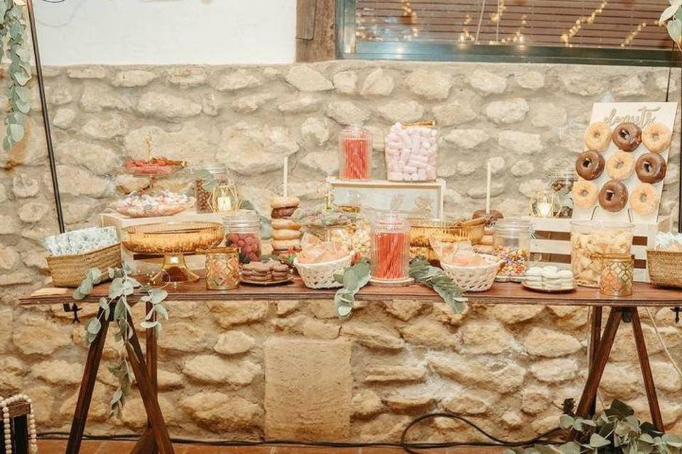 Mesa dulce boda