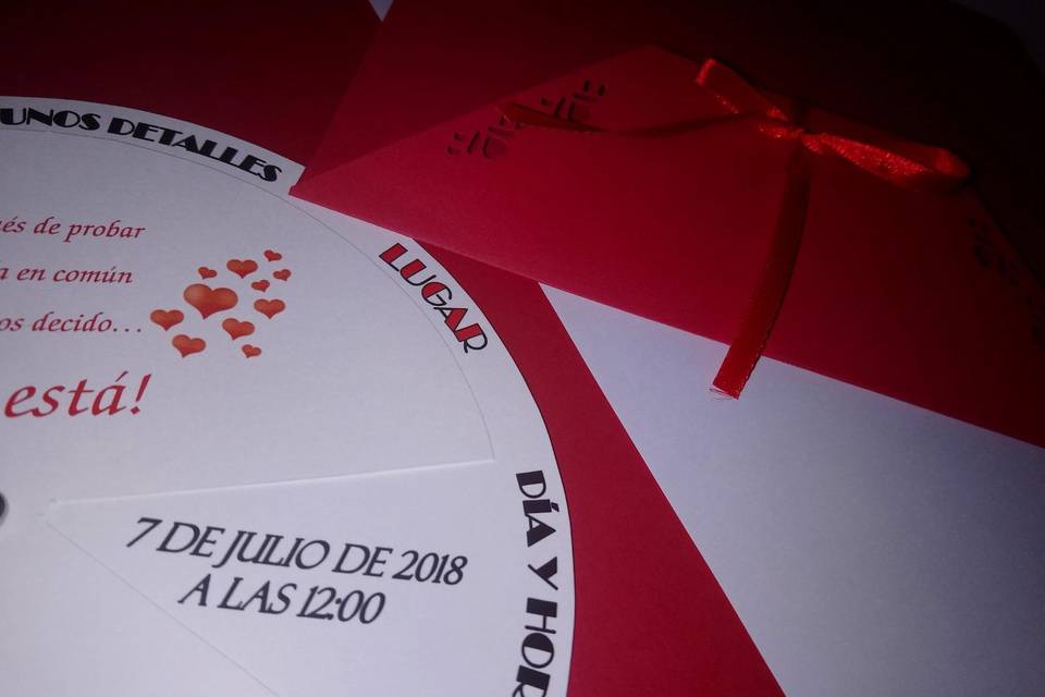 Invitaciones personalizadas