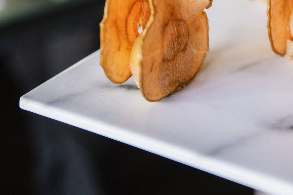 Foie con manzana