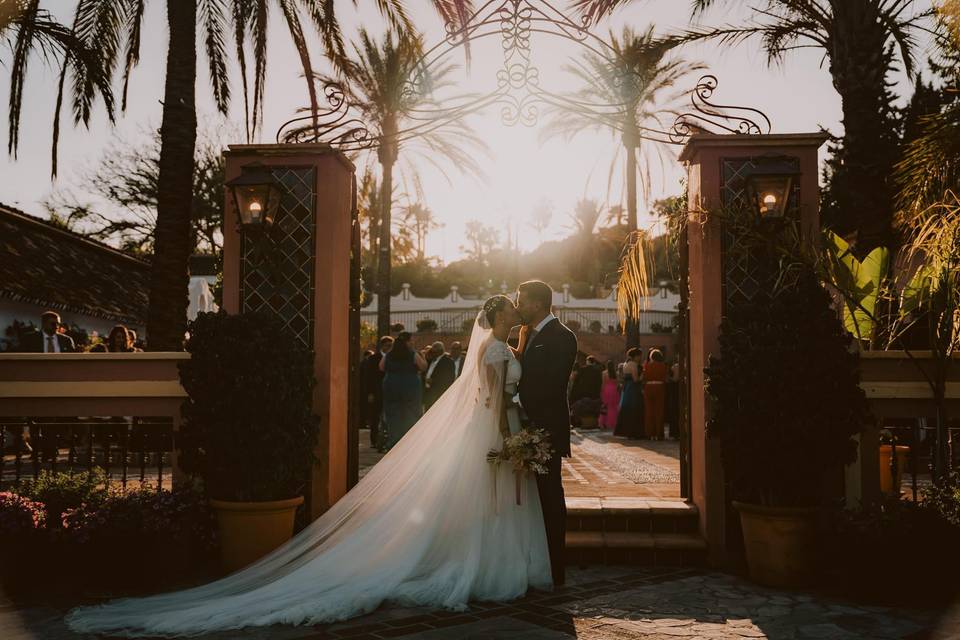 Eli en su boda