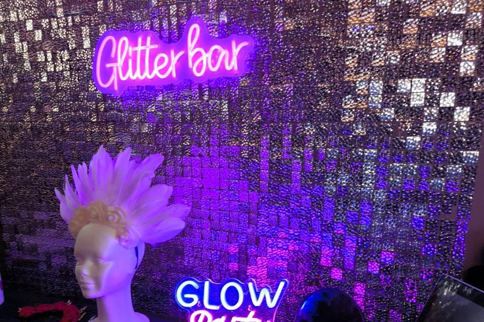 Gafas glitter bar