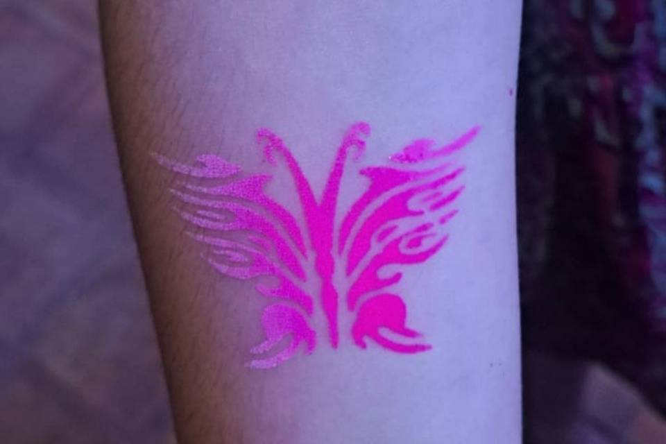 Neon tattoo