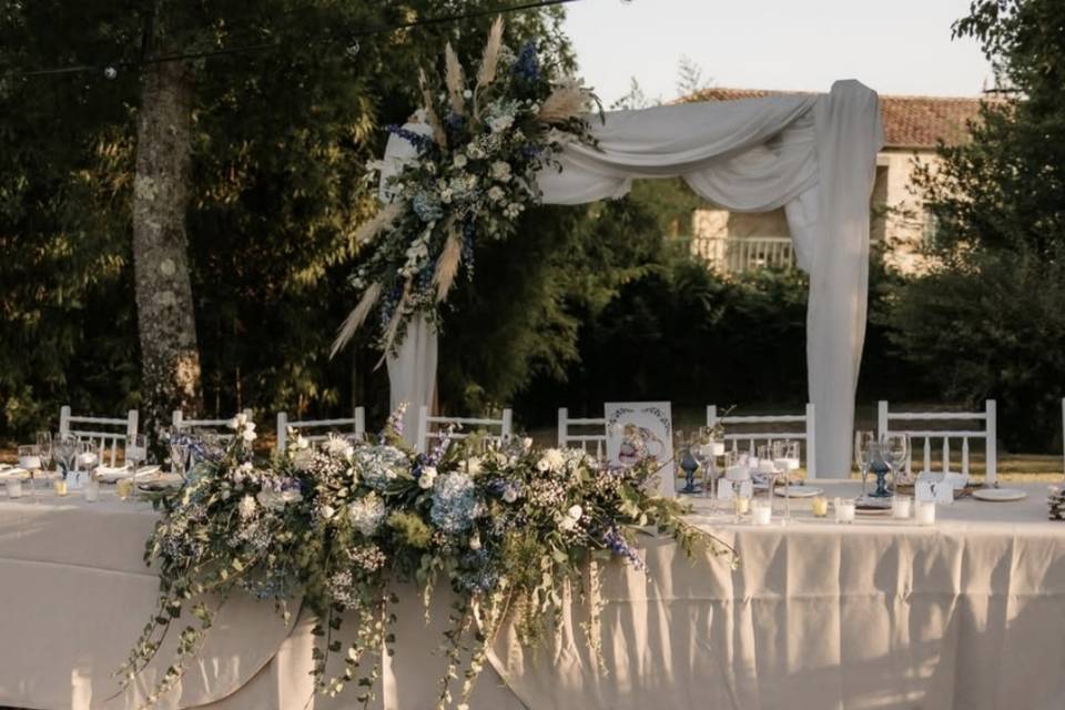Banquete aire libre